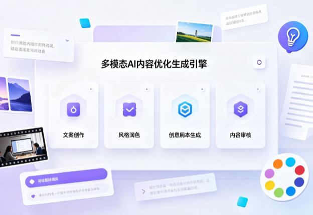 灯塔市AI智能内容优化创新 多模态生成技术丰富数字内容创作生态