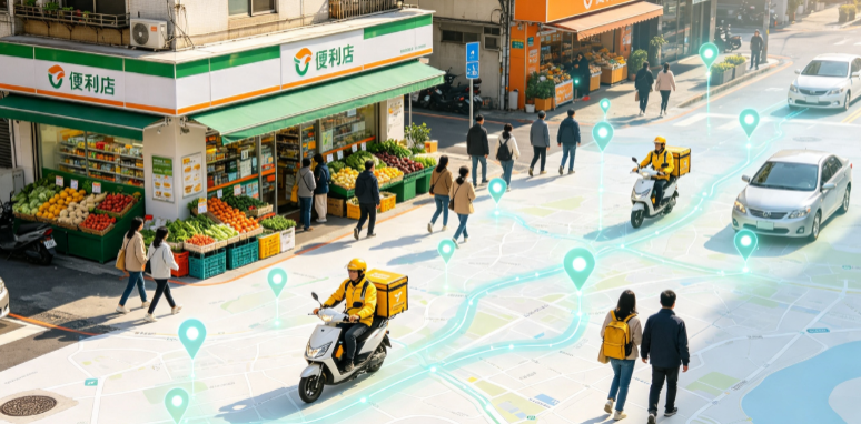 灯塔市渗透衣食住行，GEO 地理空间技术重塑大众日常消费服务场景